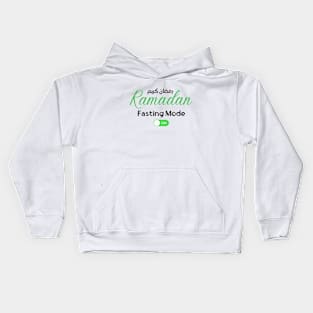 Ramadan Kareem Fasting Kids Hoodie